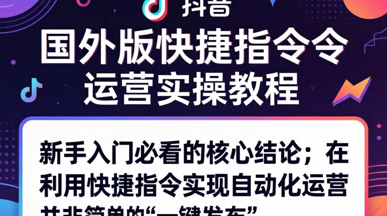 TikTok 国外版快捷指令怎么设置?TikTok 快捷指令运营实操教程 TikTok 国外版快捷指令怎么设置