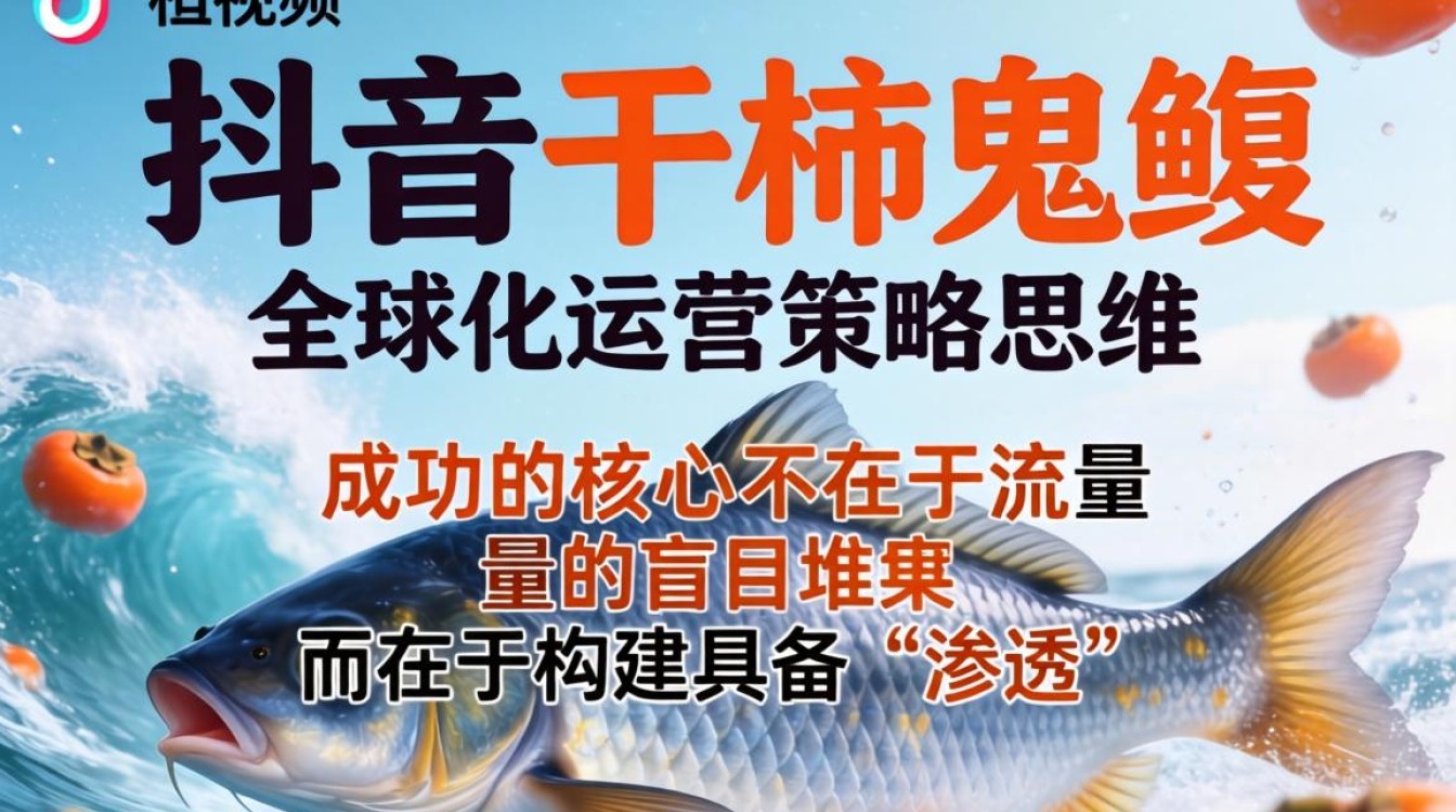 TikTok 干柿鬼鲛 全球化运营策略思维怎么做