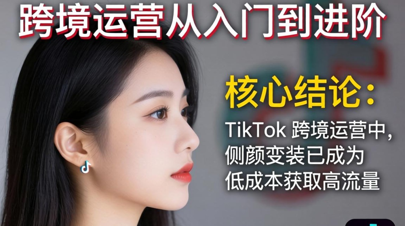TikTok 侧颜变装怎么做