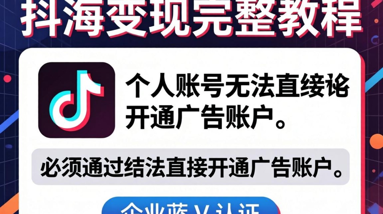 TikTok 个人广告账号怎么开通