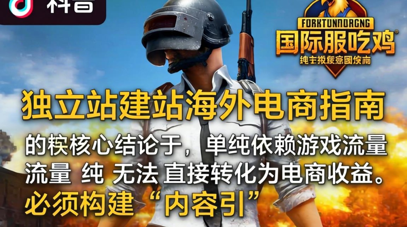 TikTok 国际服吃鸡独立站建站海外电商指南,如何搭建独立站? TikTok 国际服吃鸡独立站建站海外电商指南