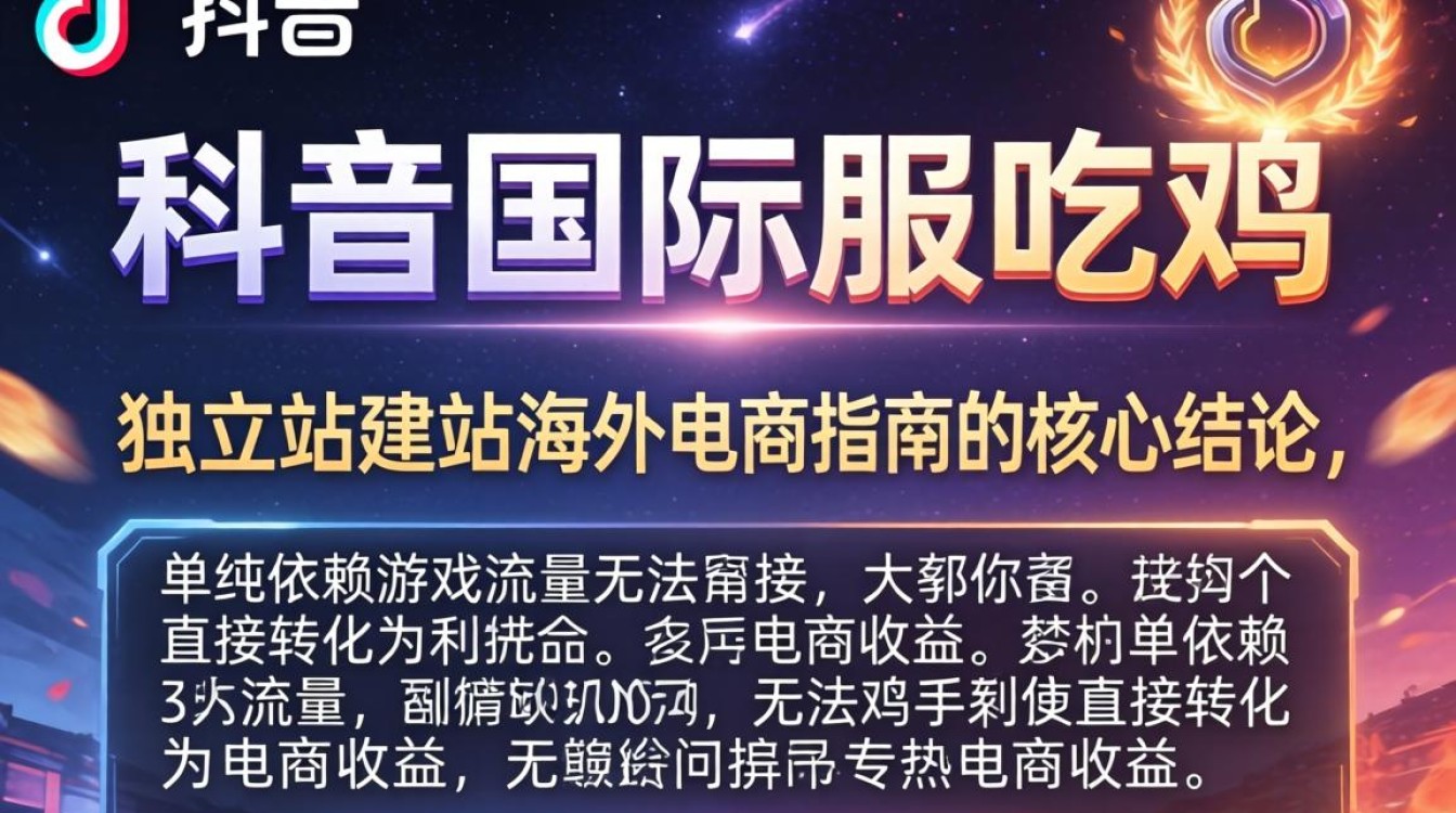TikTok 国际服吃鸡独立站建站海外电商指南,如何搭建独立站? TikTok 国际服吃鸡独立站建站海外电商指南