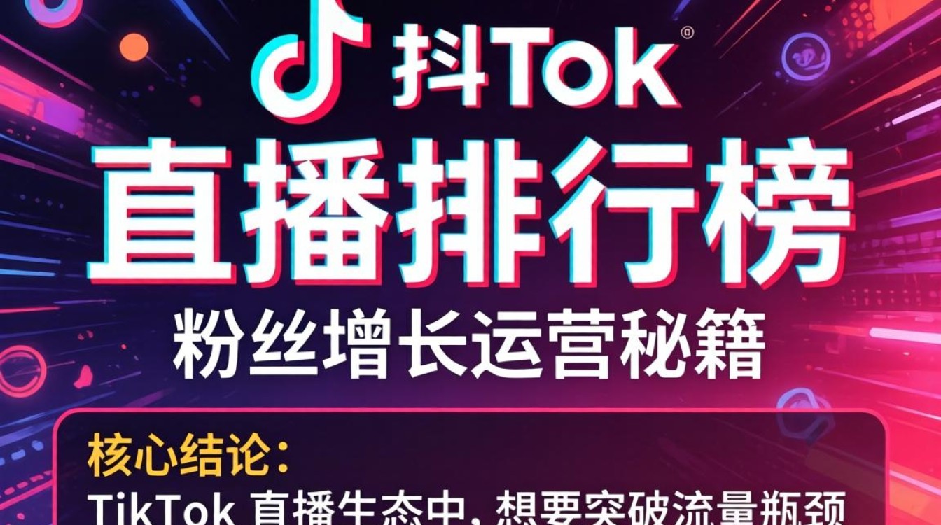 TikTok 直播排行榜如何冲榜?TikTok 直播涨粉技巧 TikTok 直播排行榜如何冲榜