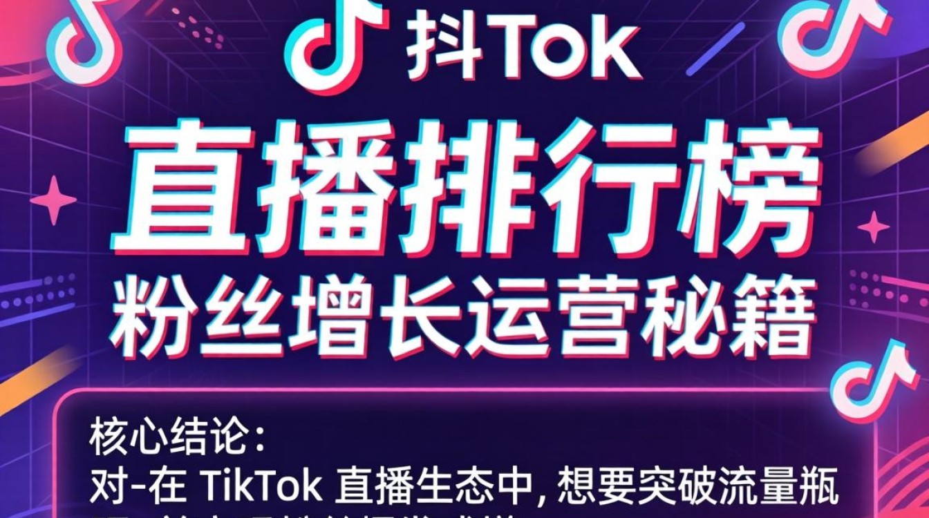 TikTok 直播排行榜如何冲榜?TikTok 直播涨粉技巧 TikTok 直播排行榜如何冲榜
