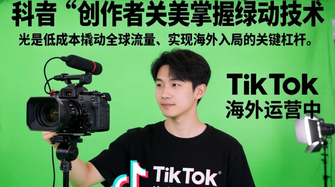 TikTok 绿幕功能教程及海外市场入局指南