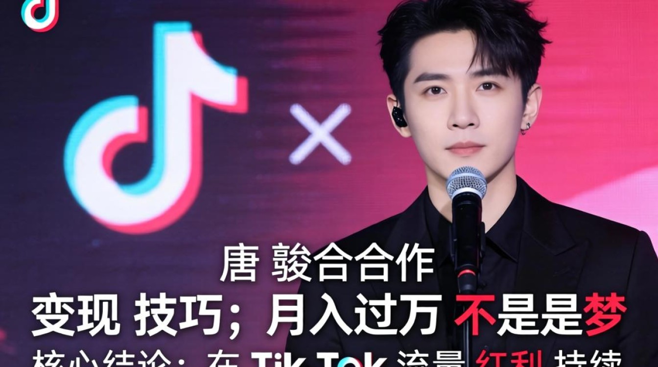 TikTok 和唐骏合作变现技巧