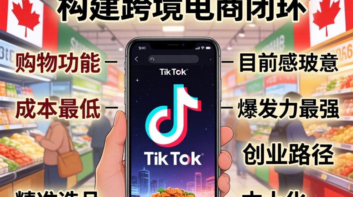 创业路径加拿大 TikTok 购物功能能实现财富自由吗