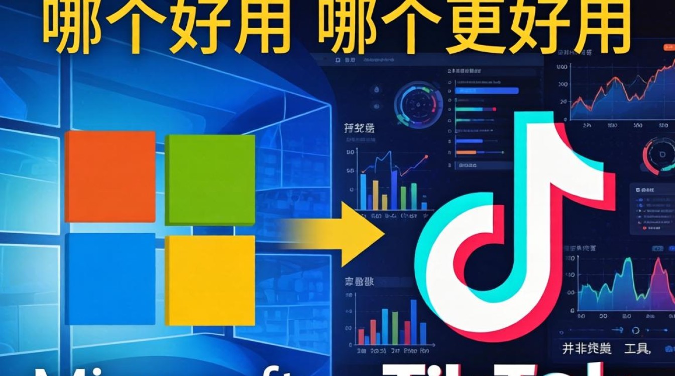 工具对比微软和tiktok哪个好用