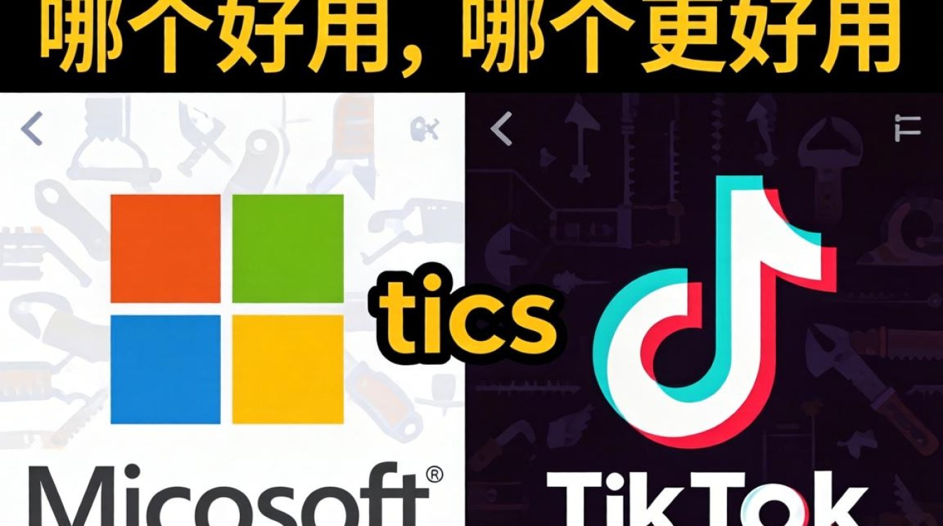 工具对比微软和tiktok哪个好用