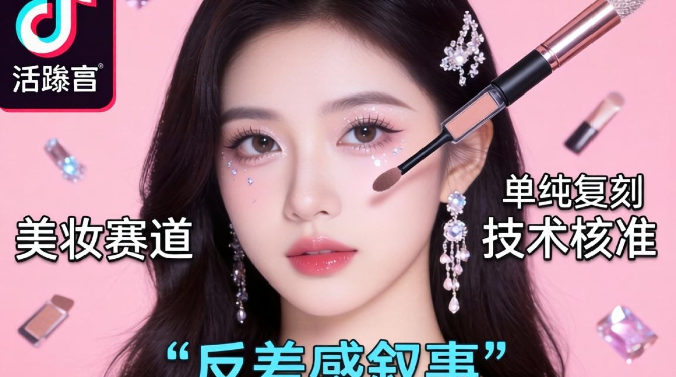 TikTok 小姐姐仿妆怎么做