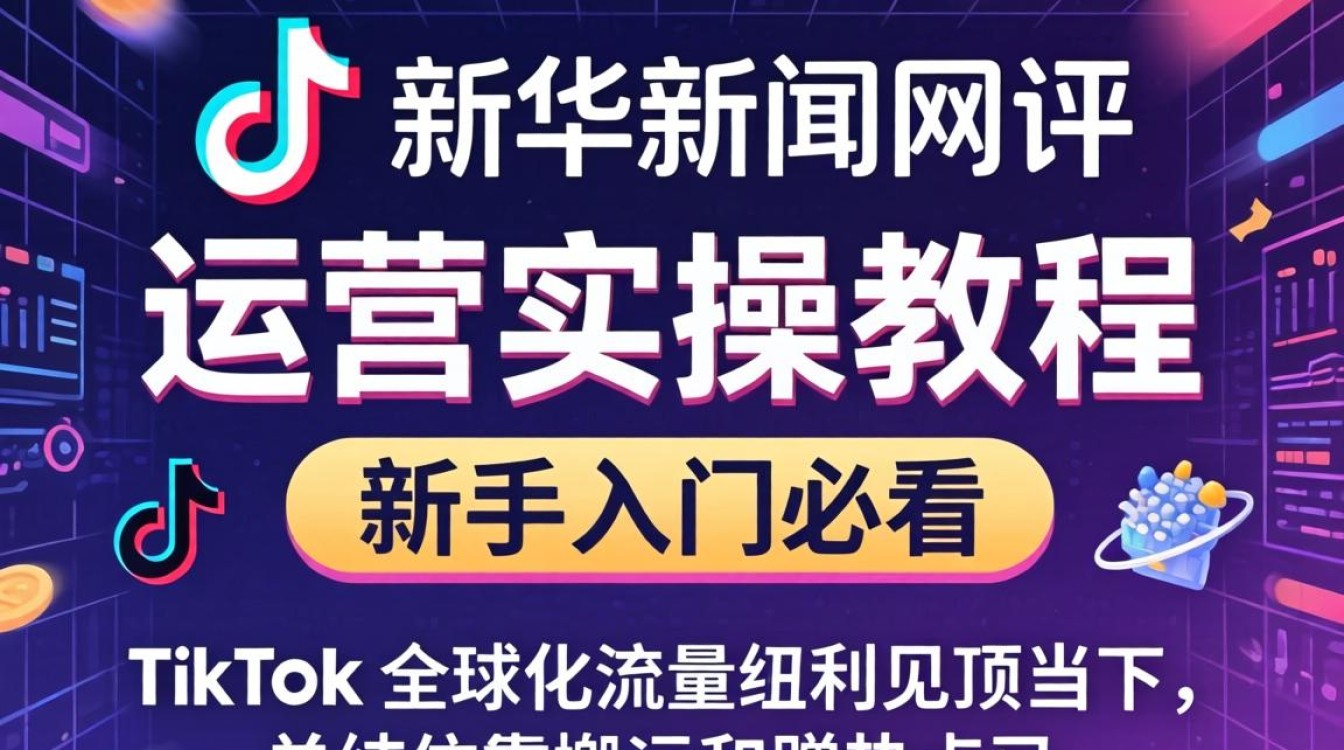 TikTok 新华网评 运营实操教程