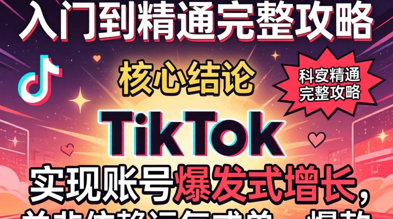 TikTok 的快速增长 从入门到精通完整攻略