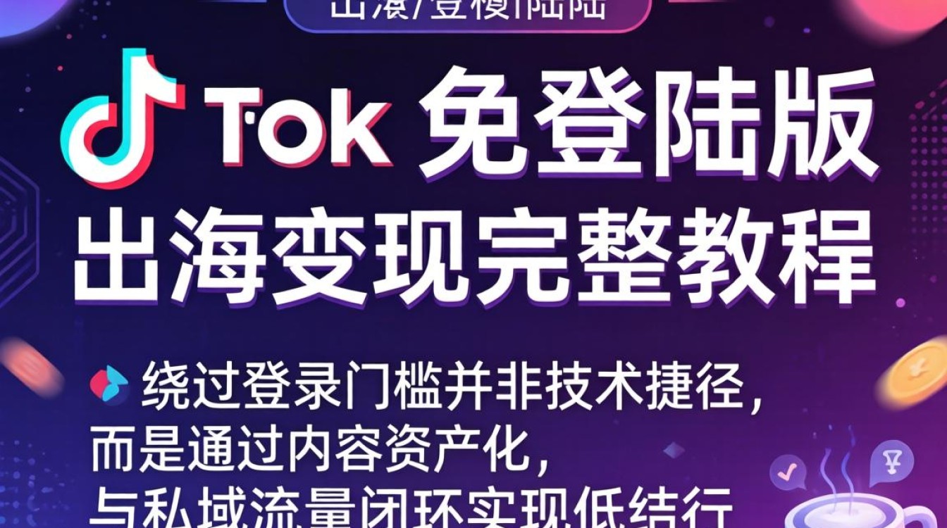 TikTok 免登陆版出海变现完整教程