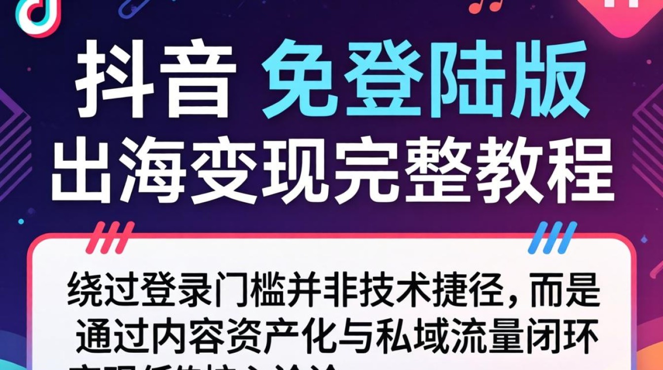 TikTok 免登陆版出海变现完整教程