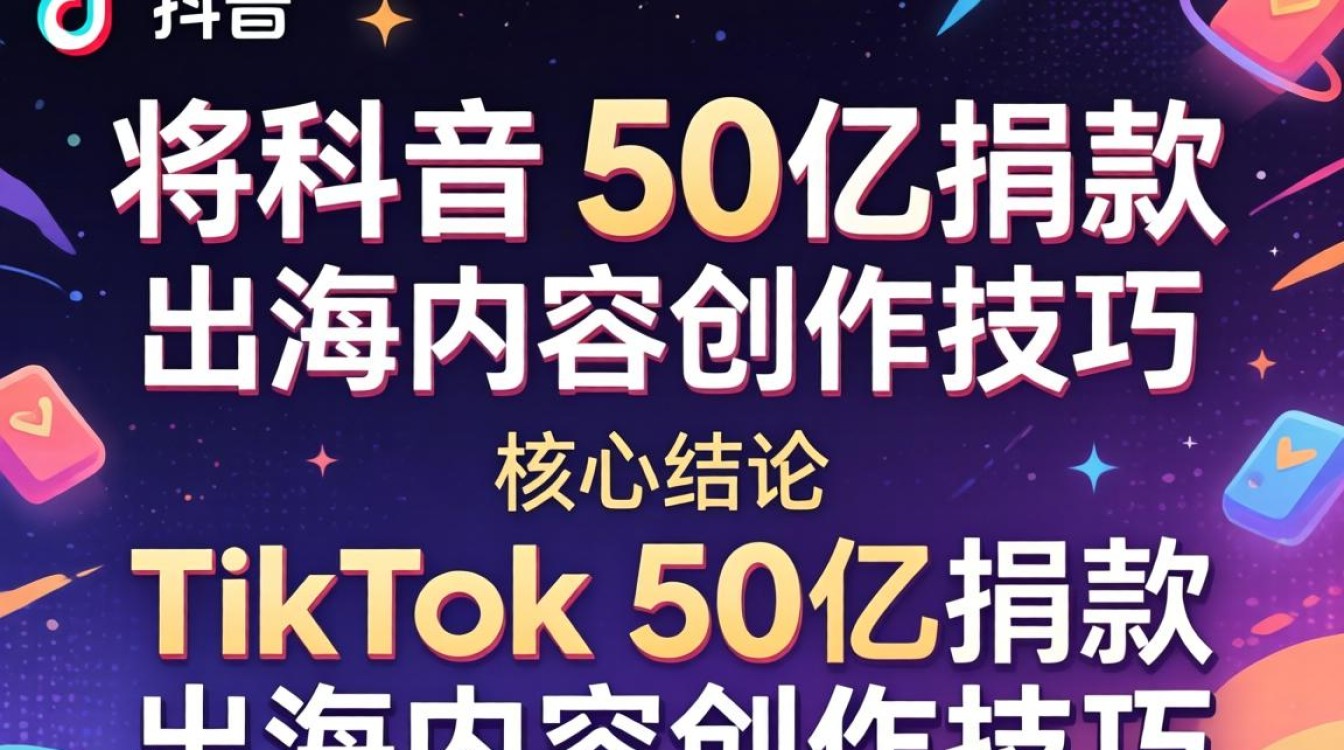 TikTok 50亿捐款 出海内容创作技巧,TikTok 50亿捐款是真的吗,TikTok 出海内容创作技巧 TikTok 50亿捐款 出海内容创作技巧