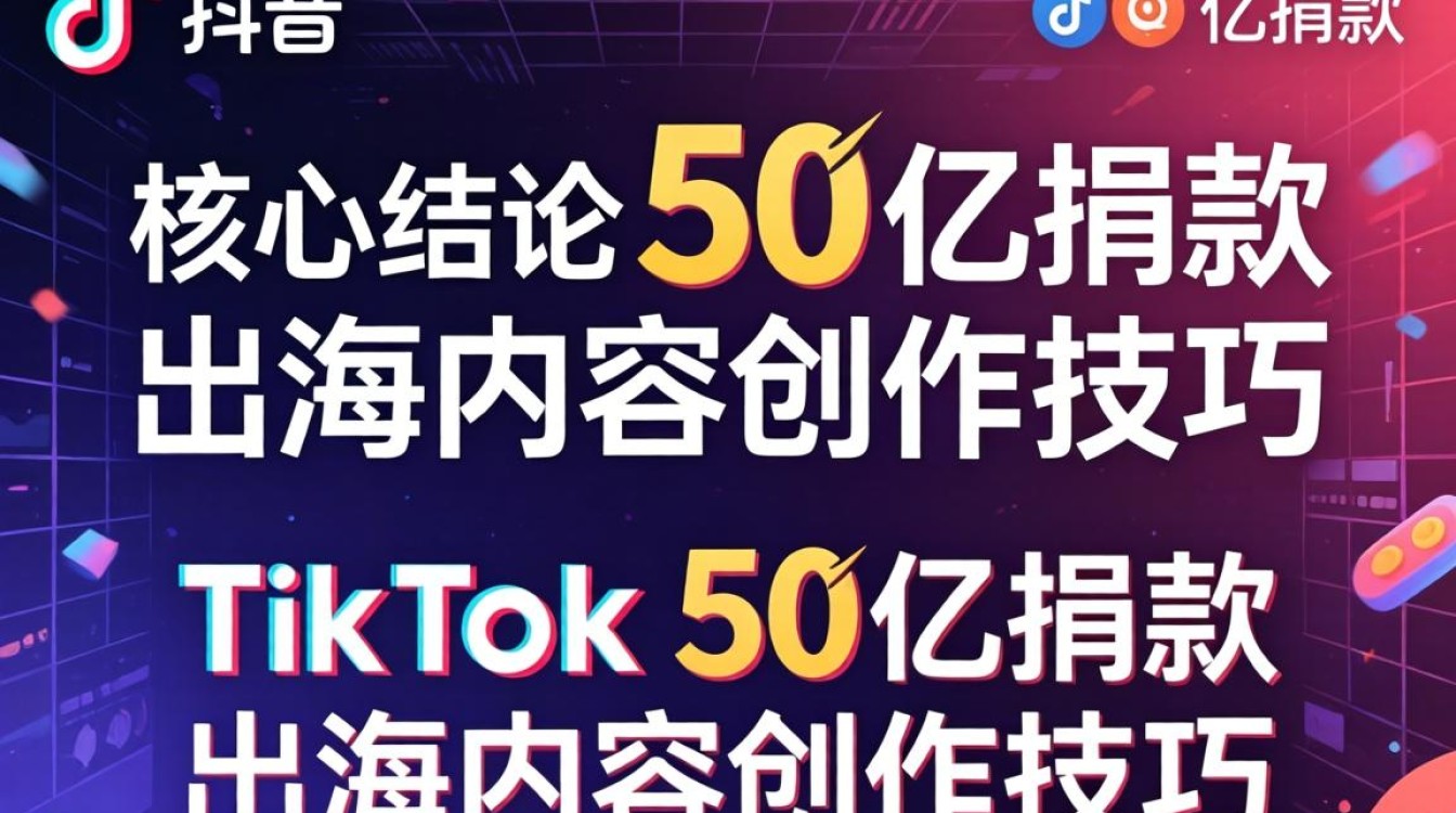 TikTok 50亿捐款 出海内容创作技巧,TikTok 50亿捐款是真的吗,TikTok 出海内容创作技巧 TikTok 50亿捐款 出海内容创作技巧