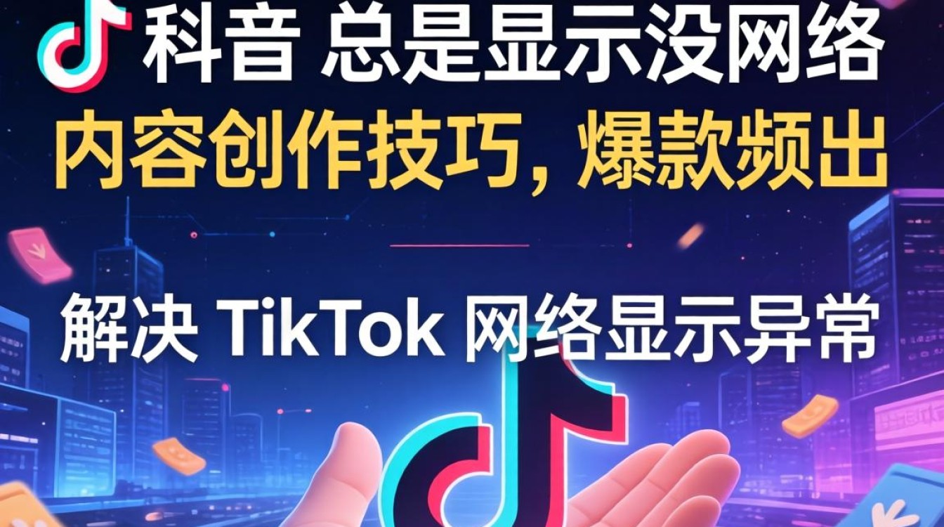 TikTok 没网络原因及内容创作技巧