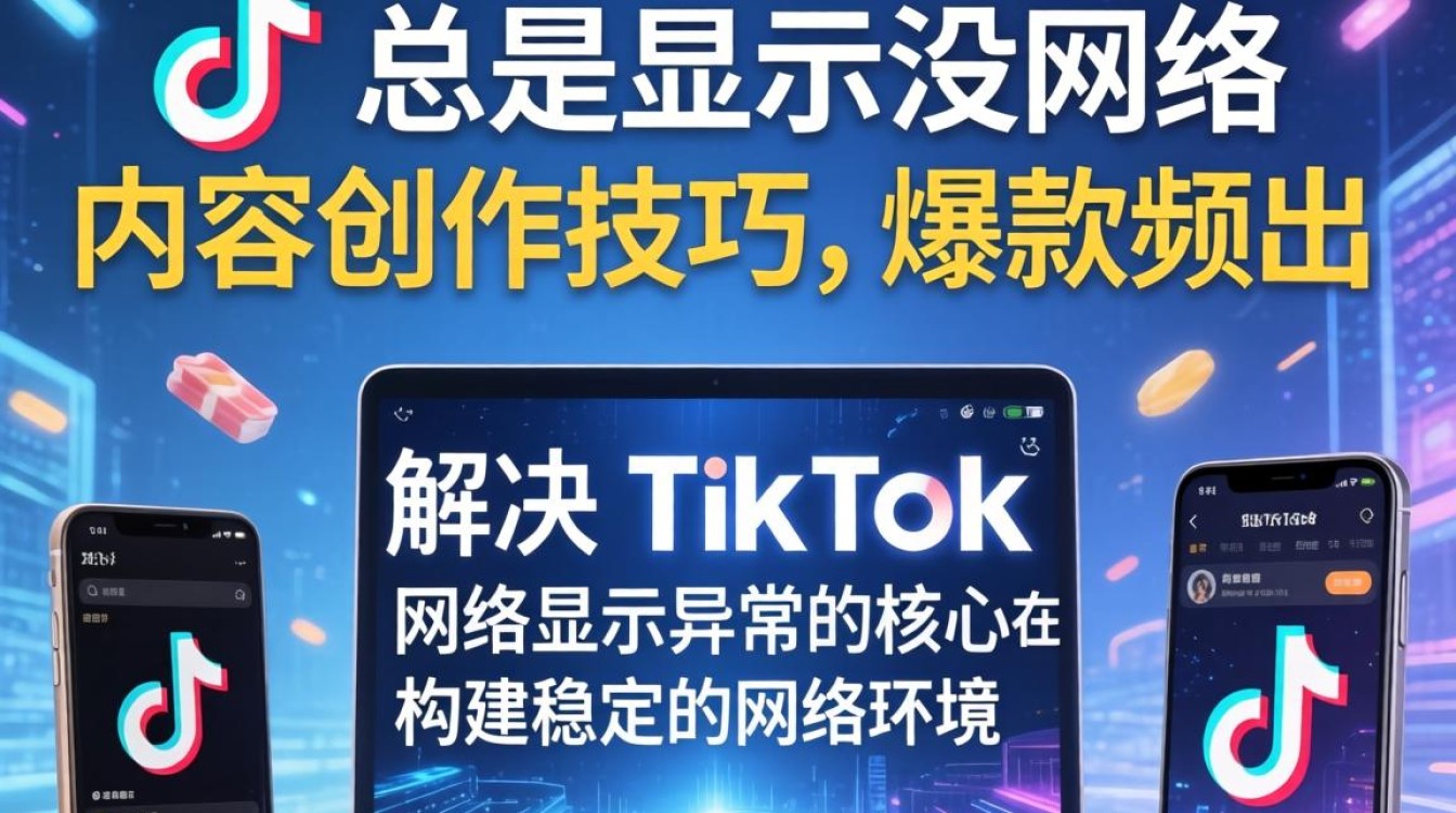 TikTok 没网络原因及内容创作技巧