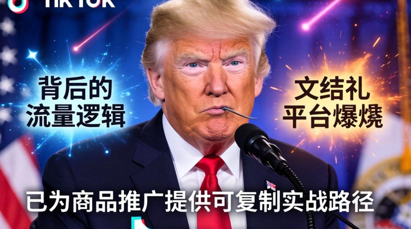 特朗普 TikTok 发文推广商品是真是假?特朗普 TikTok 发文流量密码 特朗普 TikTok 发文推广商品是真是假