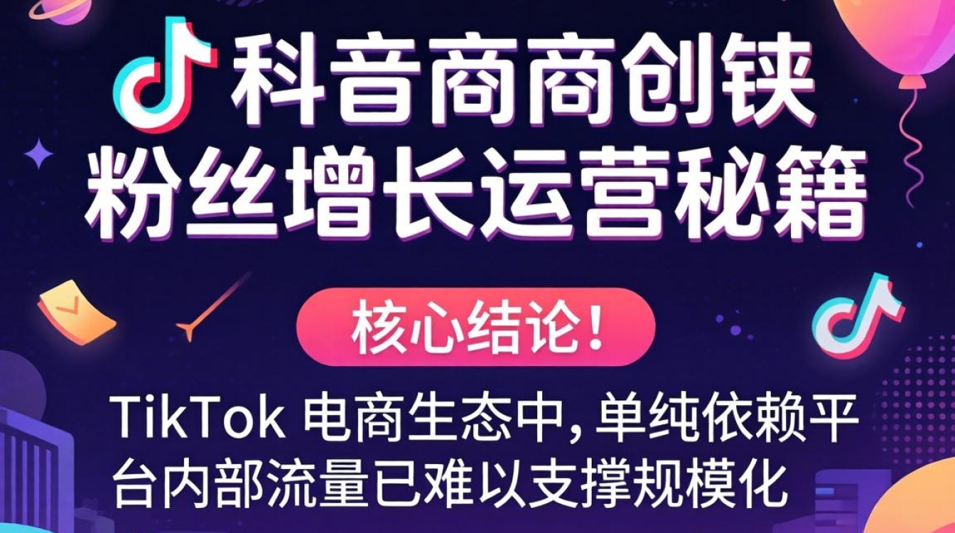 TikTok 电商外链 粉丝增长运营秘籍