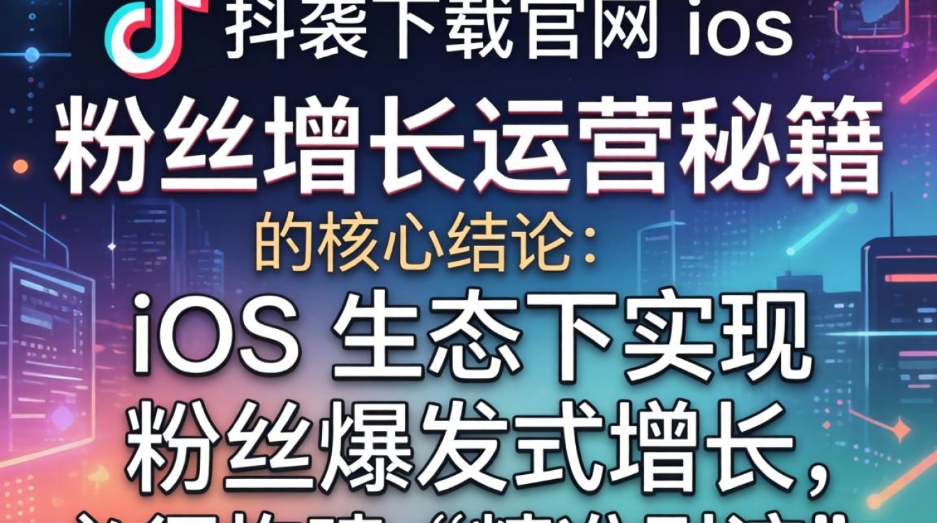 TikTok 下载官网 ios 粉丝增长运营秘籍