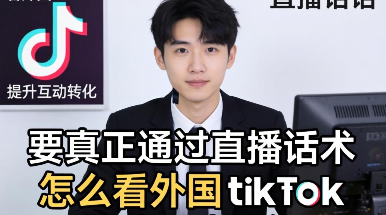直播话术怎么看外国tiktok提升互动转化