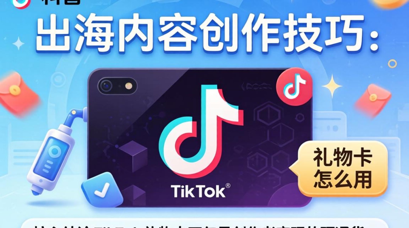 TikTok 礼物卡怎么用