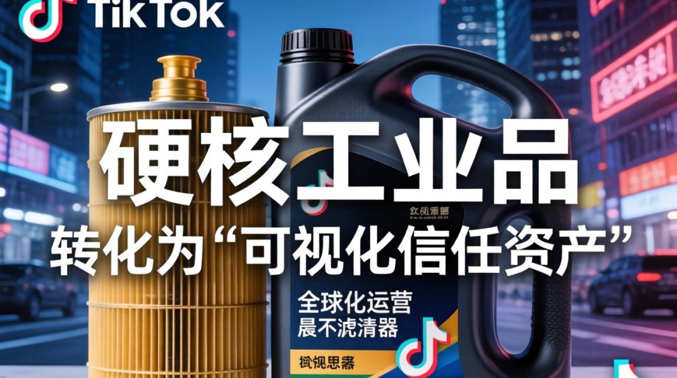 TikTok 机油滤清器 全球化运营策略思维