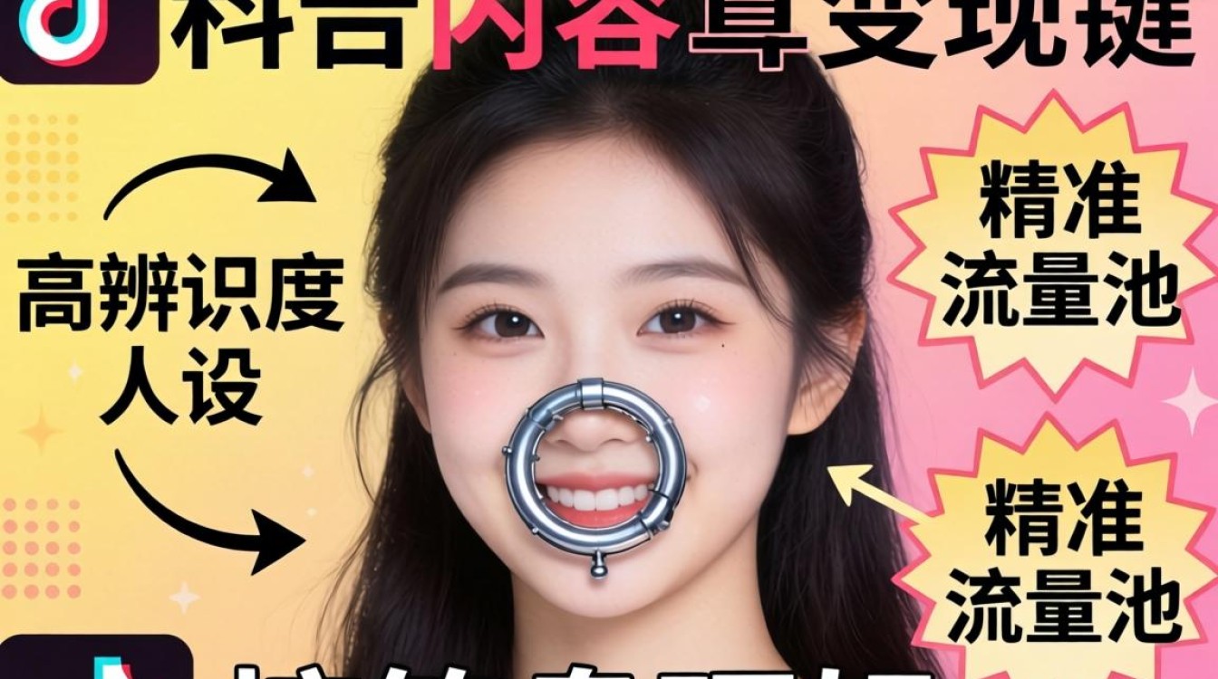 知识付费搞笑鼻环姐 TikTok 内容变现技巧