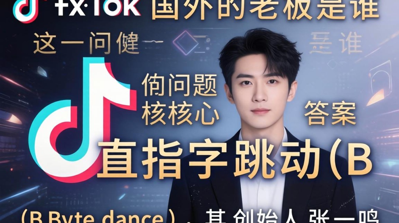 TikTok 国外老板是谁