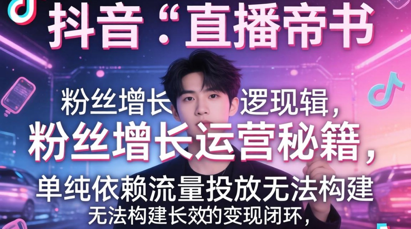 TikTok 直播带货书籍粉丝增长运营秘籍