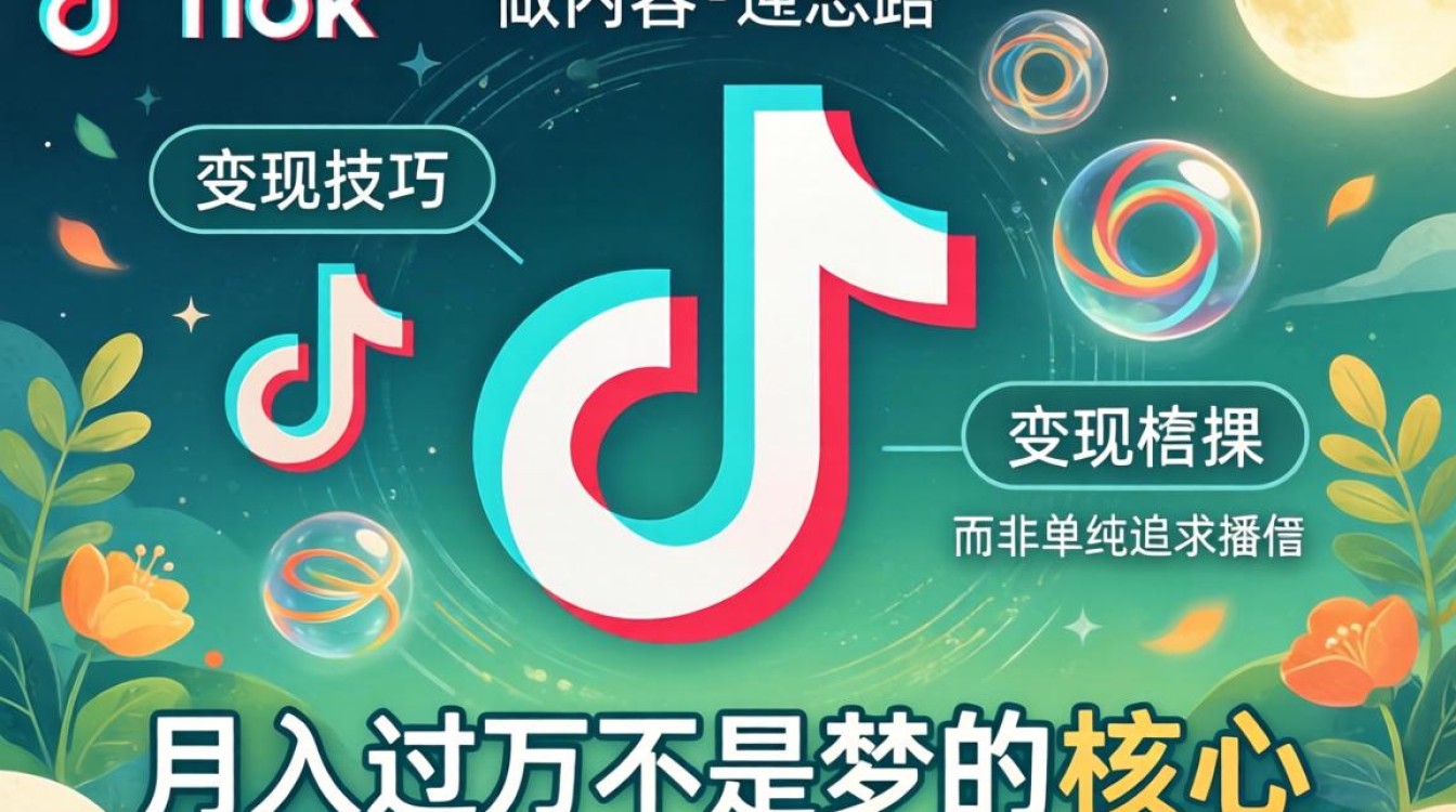 TikTok 做内容的思路变现技巧
