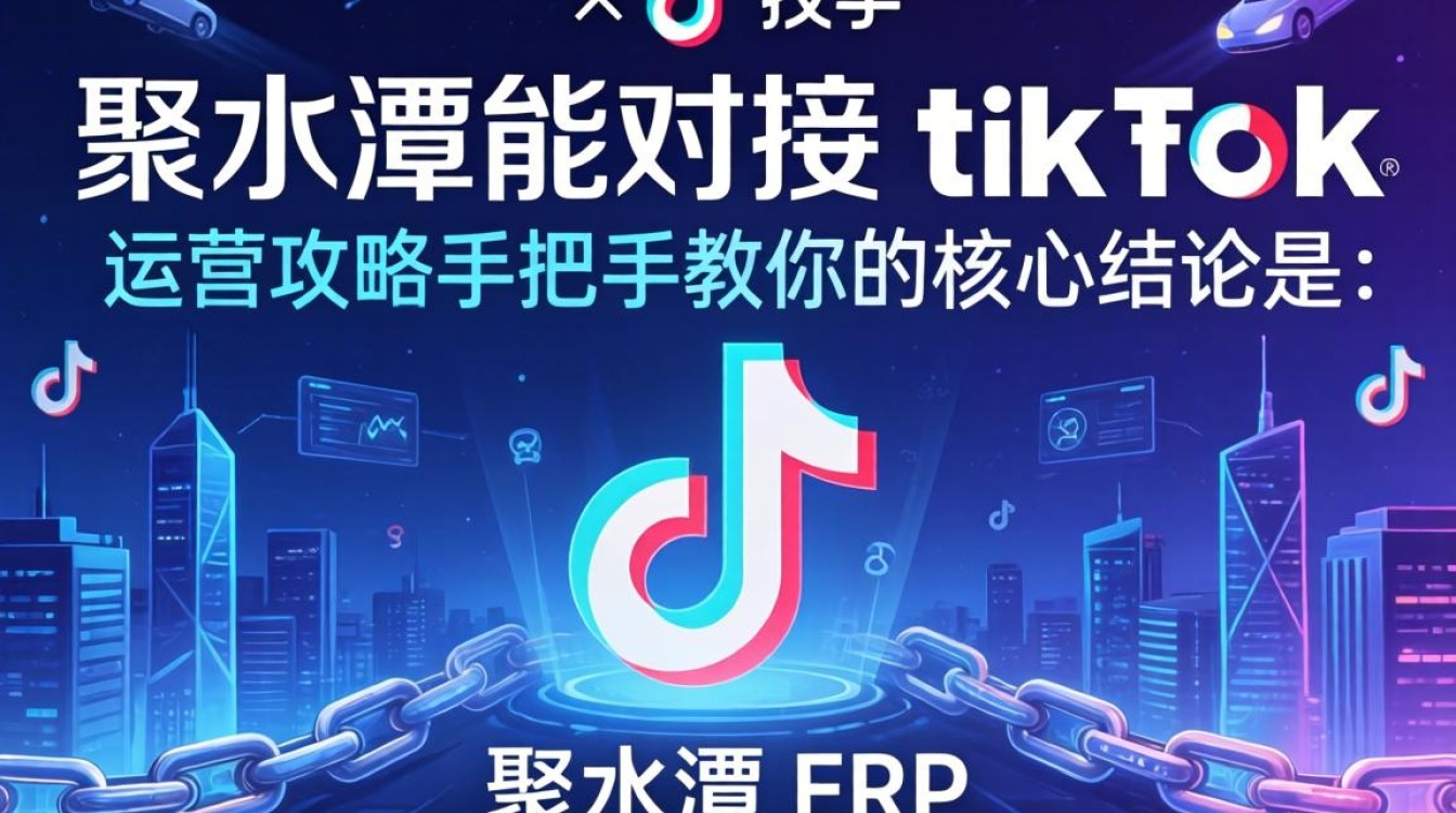 快手聚水潭能对接TikTok吗