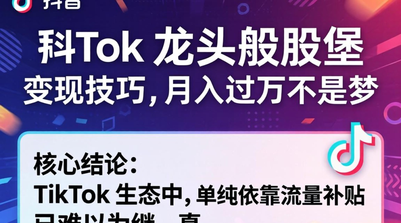 TikTok 龙头概念股变现技巧