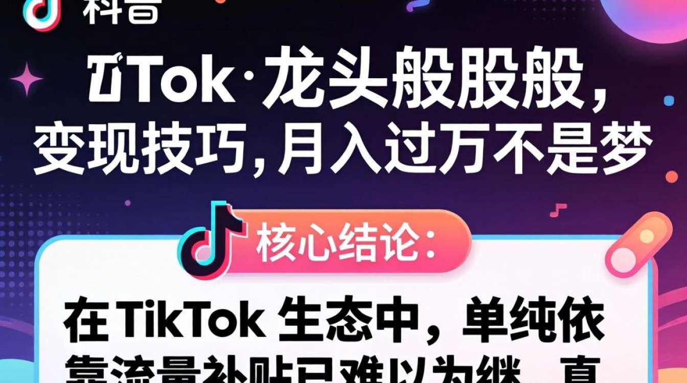 TikTok 龙头概念股变现技巧
