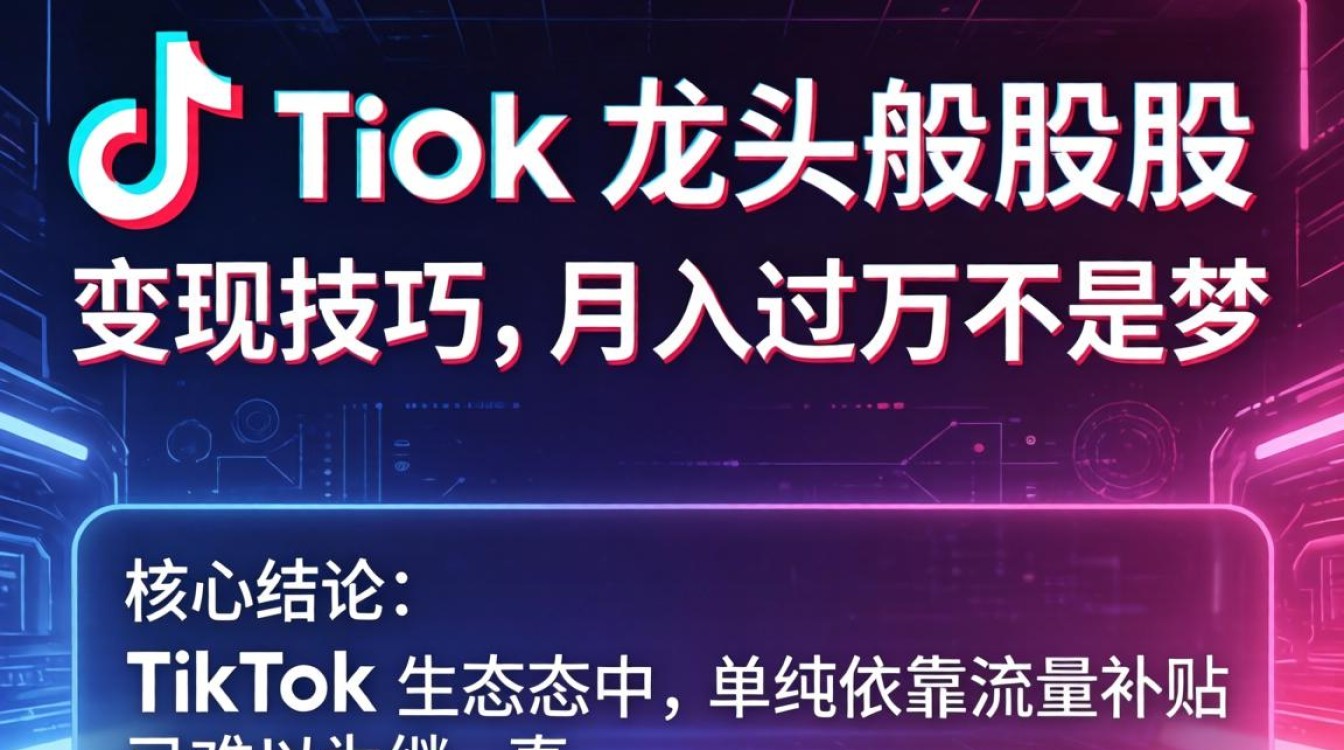TikTok 龙头概念股变现技巧