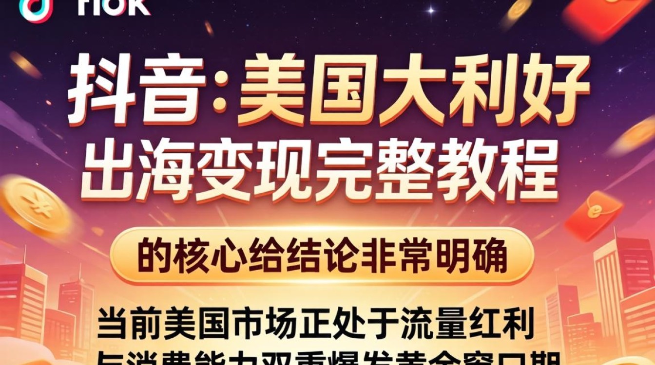 TikTok 美区大利好 出海变现完整教程