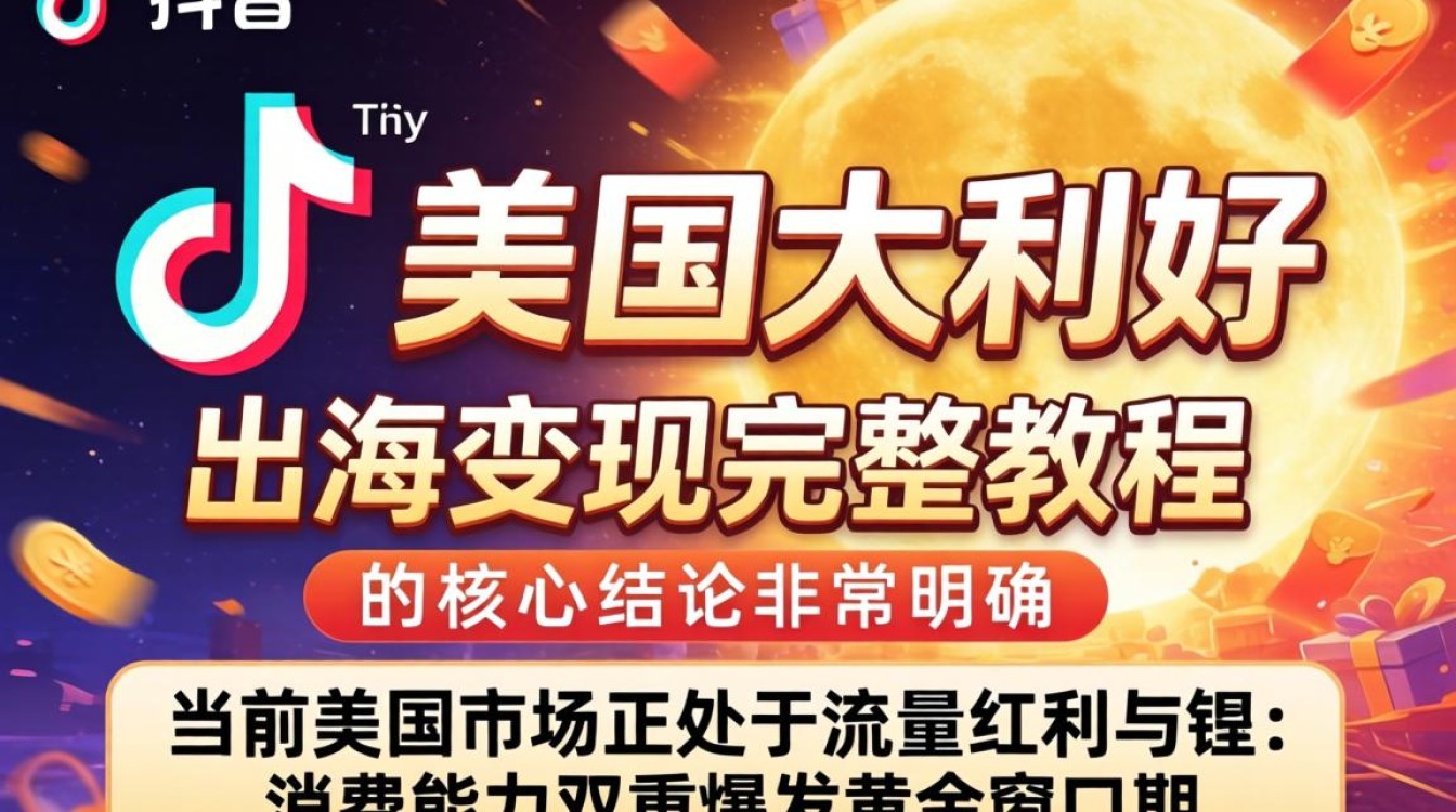 TikTok 美区大利好 出海变现完整教程