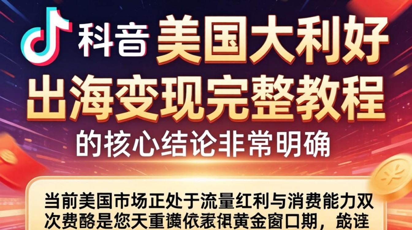 TikTok 美区大利好 出海变现完整教程