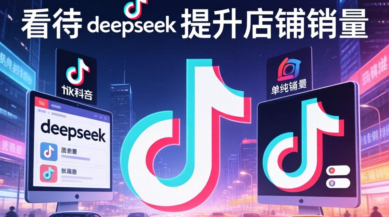 如何看待deepseek和tiktok提升店铺销量