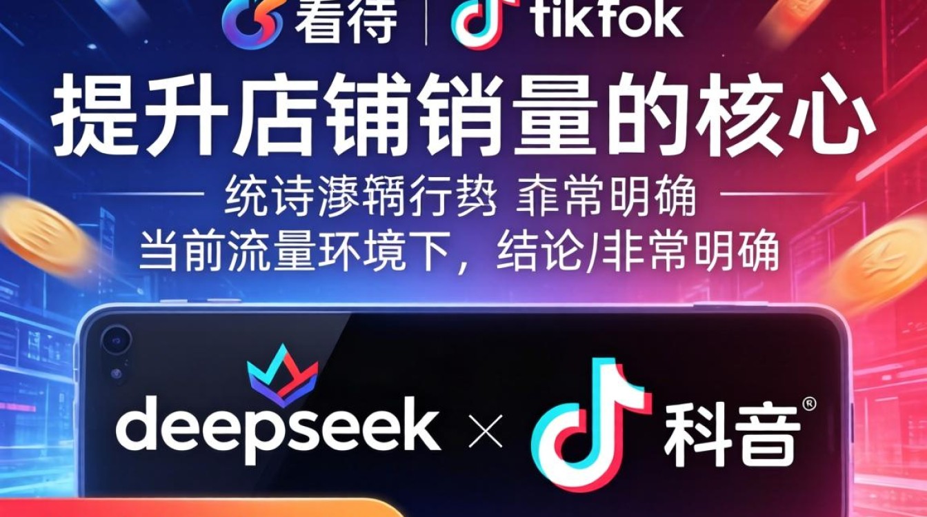 如何看待deepseek和tiktok提升店铺销量