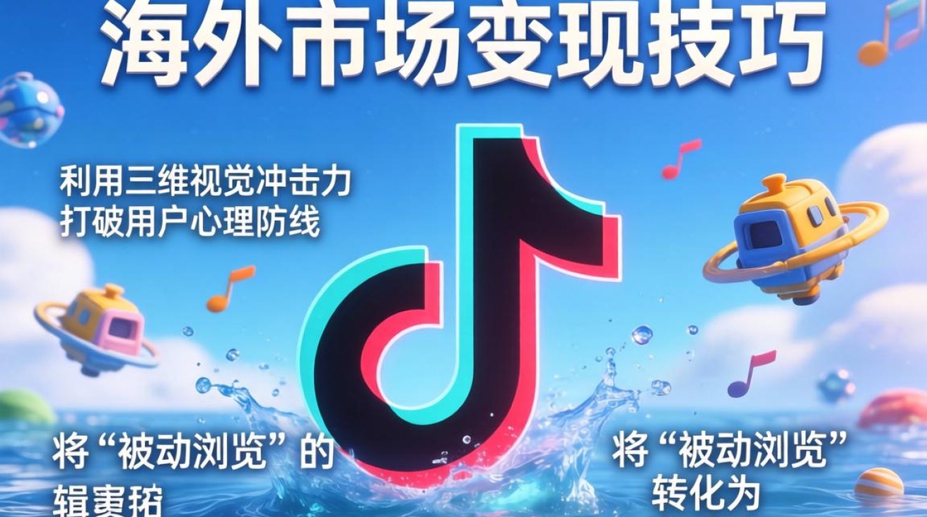TikTok 3d 版海外市场变现技巧