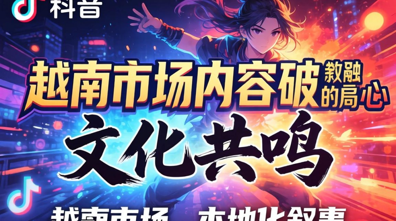 TikTok 越南听青玉恋出海内容创作技巧