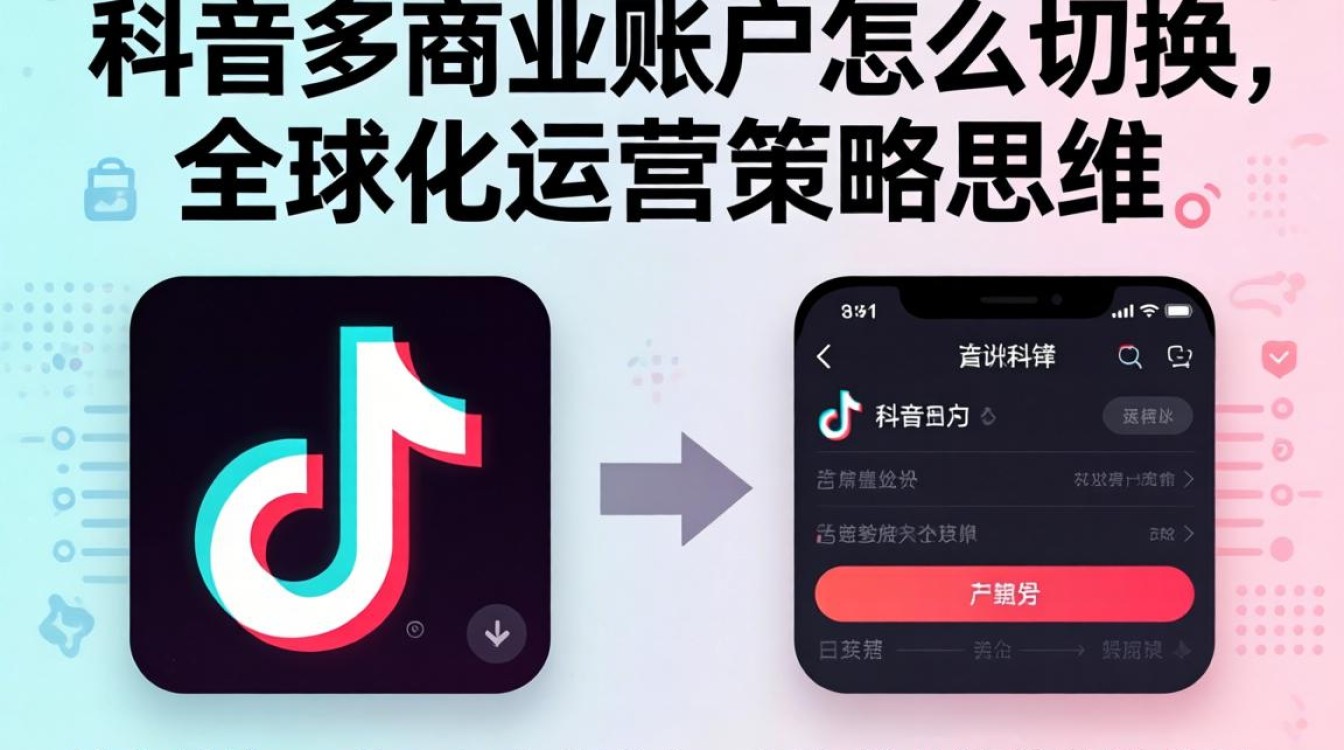 TikTok 商业账户切换步骤及全球化运营策略