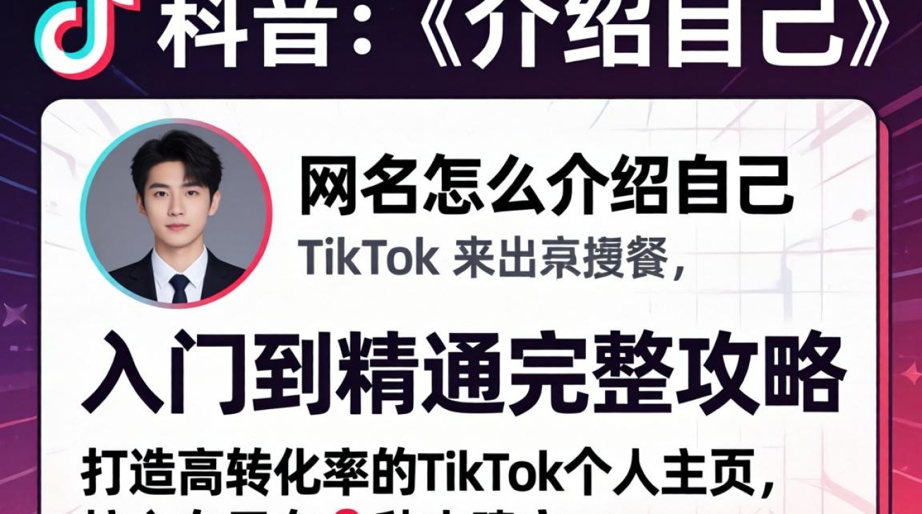 TikTok 网名怎么介绍自己