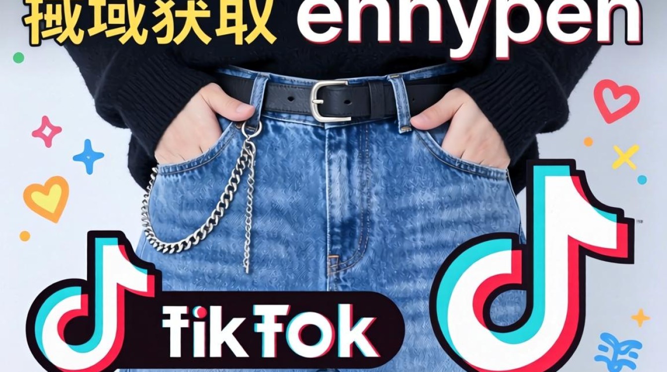 公域获取 enhypen 牛仔裤 tiktok 突破流量瓶颈