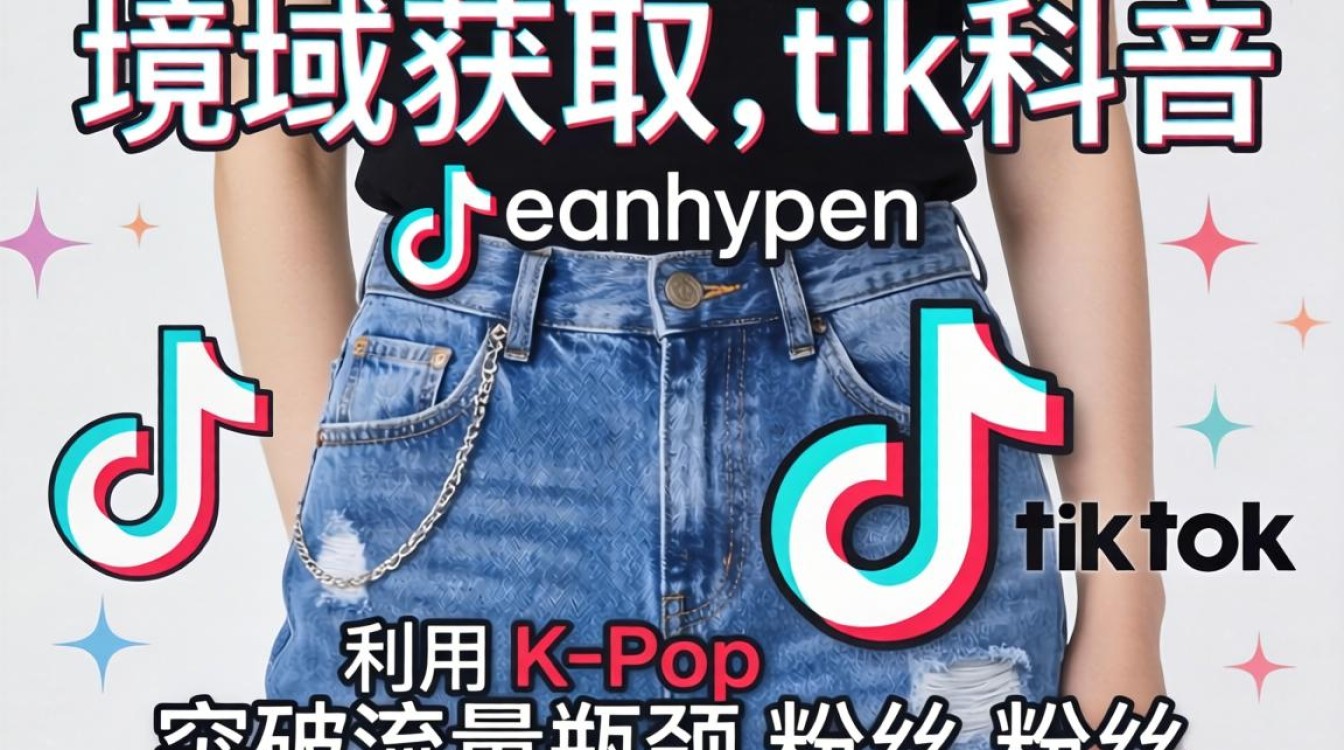 公域获取 enhypen 牛仔裤 tiktok 突破流量瓶颈