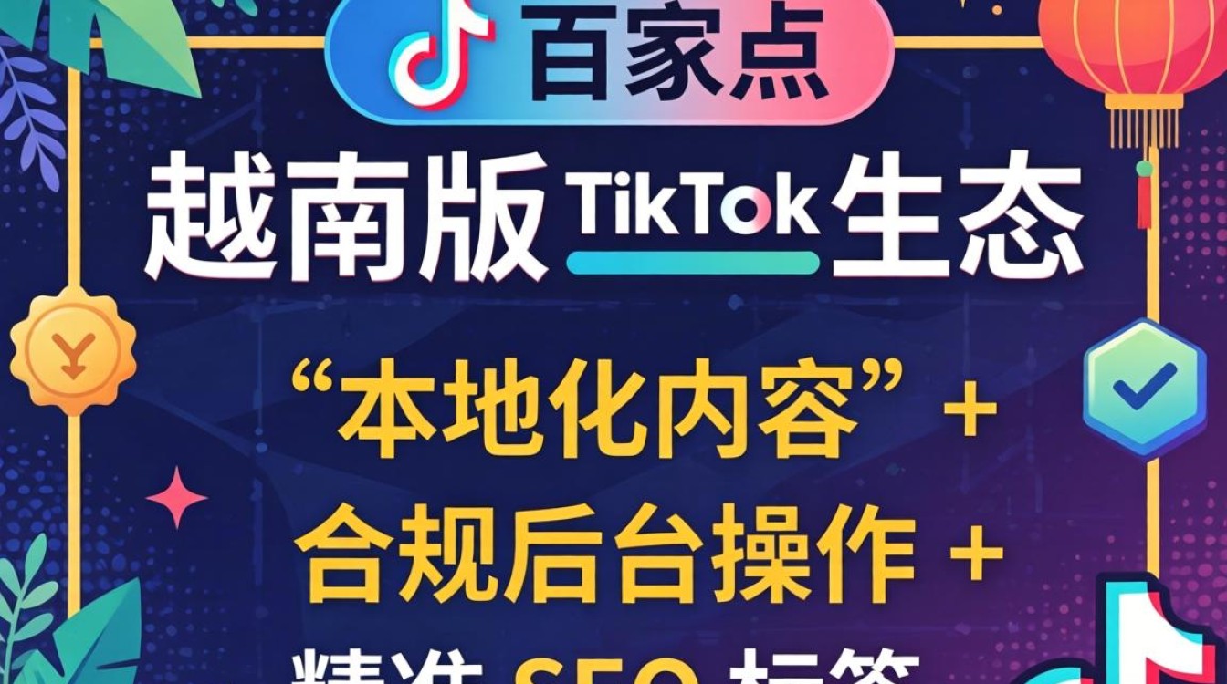百家号越南版 TikTok 后台操作怎么优化