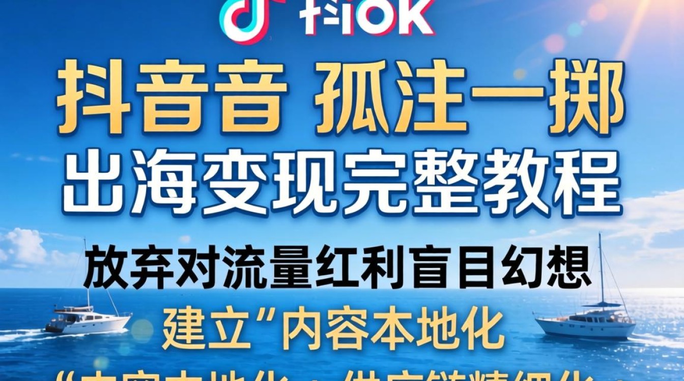 TikTok 孤注一掷 出海变现完整教程