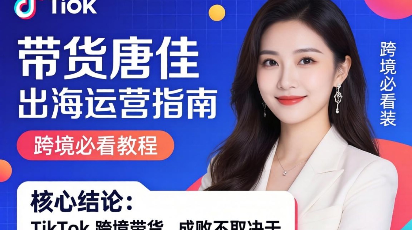 TikTok 带货唐佳出海运营指南